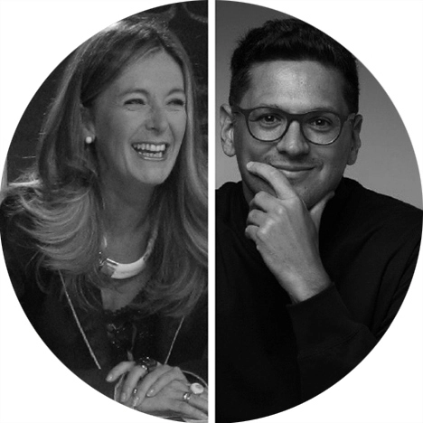 Imagen de los ponentes Rosa Casafont y José María Bautista