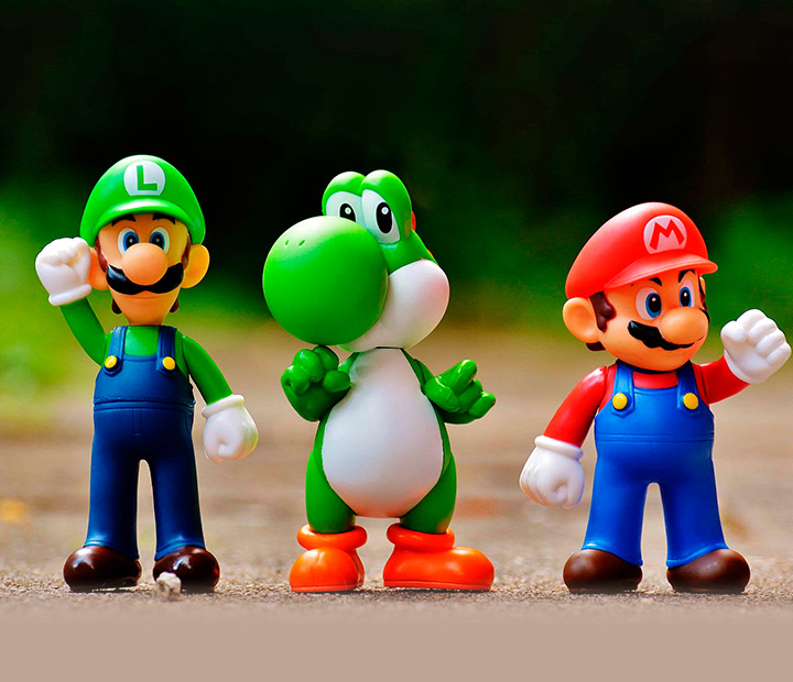 Diseña y programa el videojuego: Super Mario Bros. K7