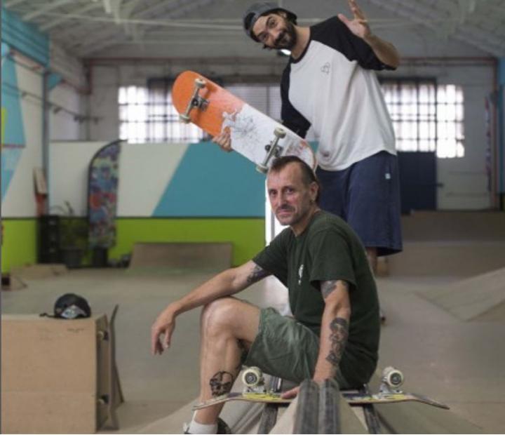 Skate con Sergio Lucea y Nacho Romanos