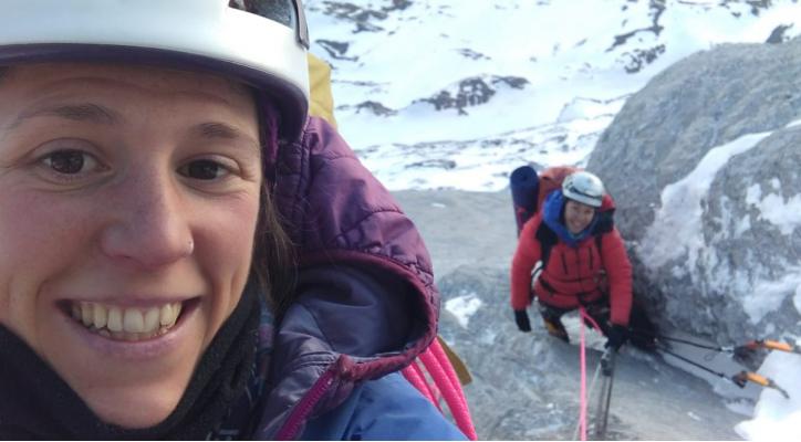 No solo Eiger, primera cordada femenina española en subir por su cara norte