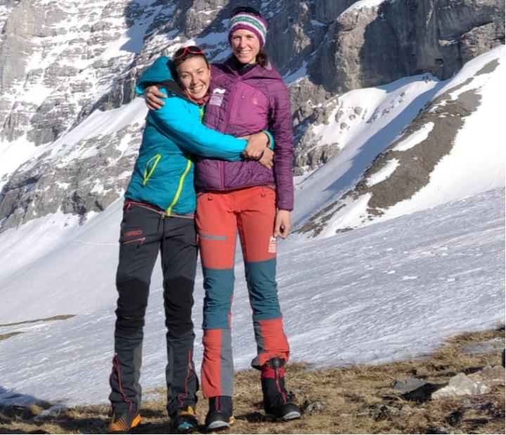No solo Eiger, primera cordada femenina española en subir por su cara norte