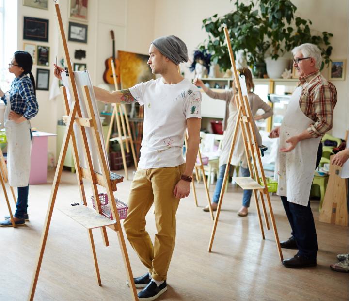 Taller abierto de técnicas artísticas