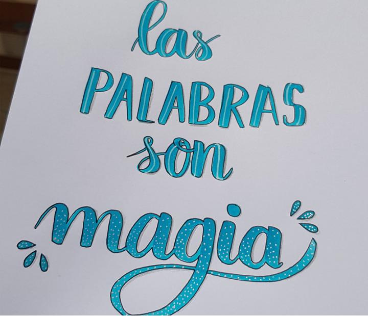 Taller.  Fiesta de letras bonitas