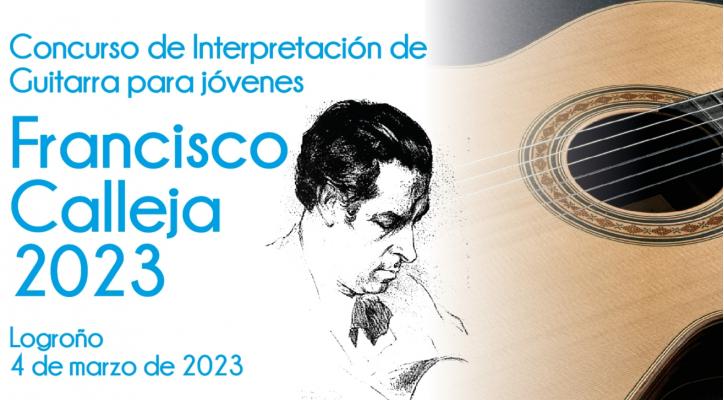 Conciertos y Concurso de interpretación de Guitarra para jóvenes Francisco Calleja 2023