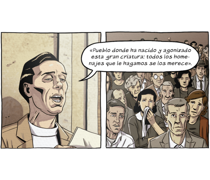 Presentación del cómic 'Miguel Hernández. Piedra viva'