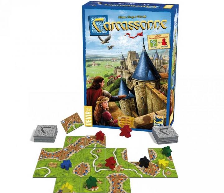 ¡Tarde de juegos! Catan vs Carcassonne. 14 de Abril