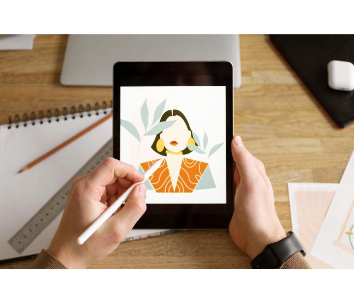 Ilustración digital para jóvenes