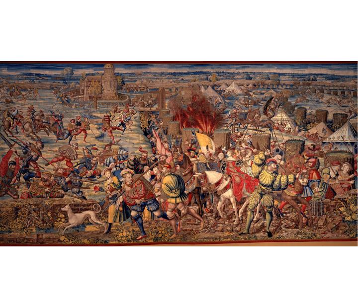 Antonio de Leyva en la Batalla de Pavía