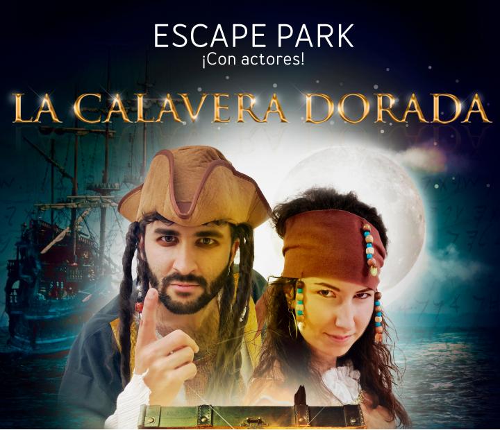 Escape Park Halloween. La calavera
