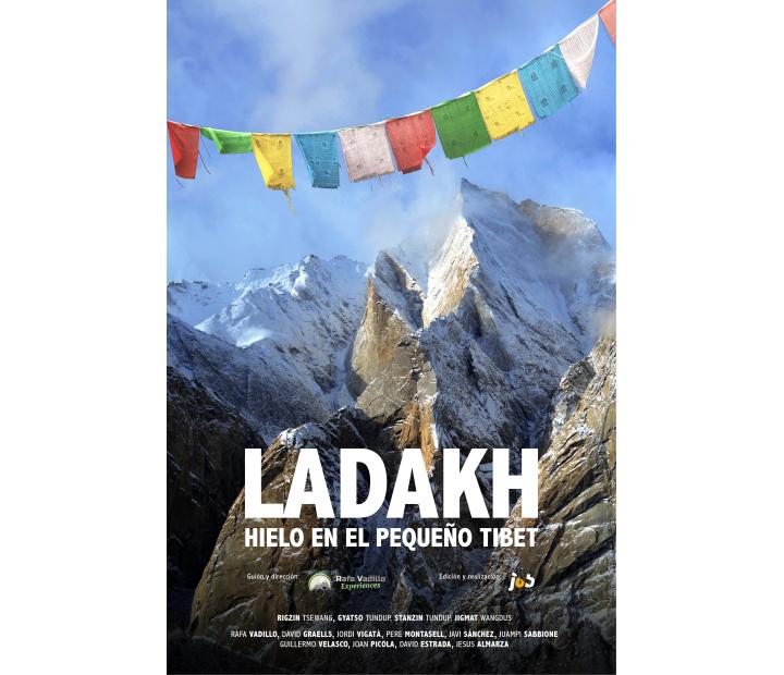 LADAKH hielo en el pequeño Tíbet