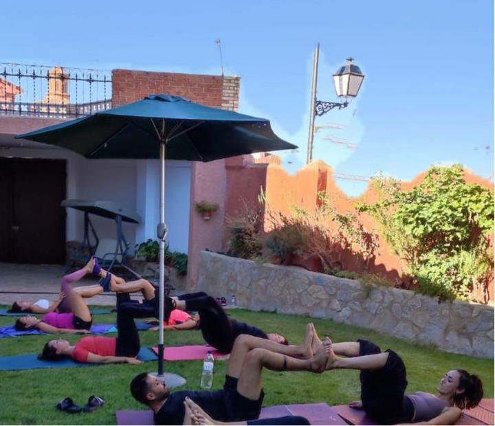 Sábado de pilates en pareja