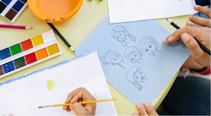 Dibujo y pintura para niños y niñas