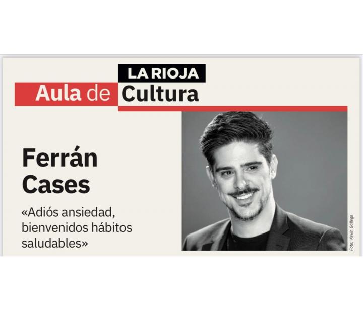 Adiós ansiedad, bienvenidos hábitos saludables. Ferrán Cases