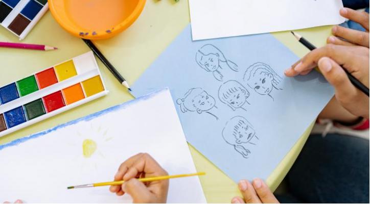 Dibujo y pintura para niños y niñas