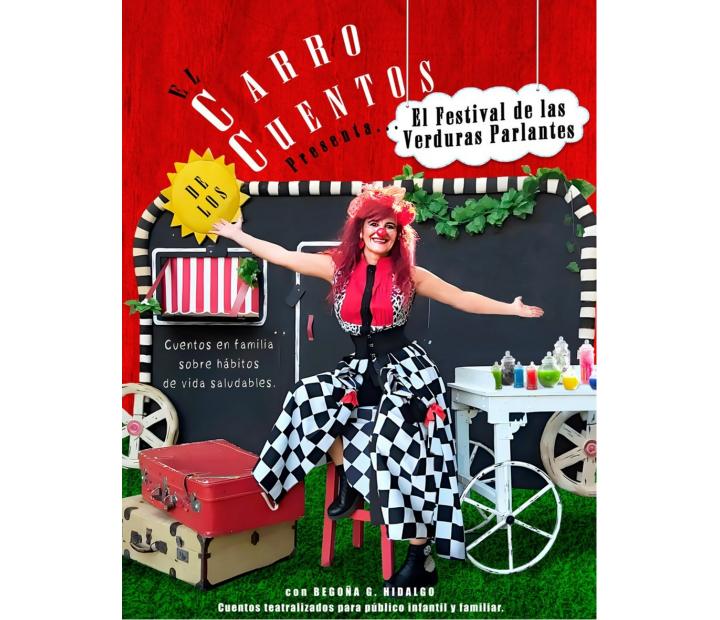 El Festival de las Verduras Parlantes. Cuentos teatralizados. Vida saludable 