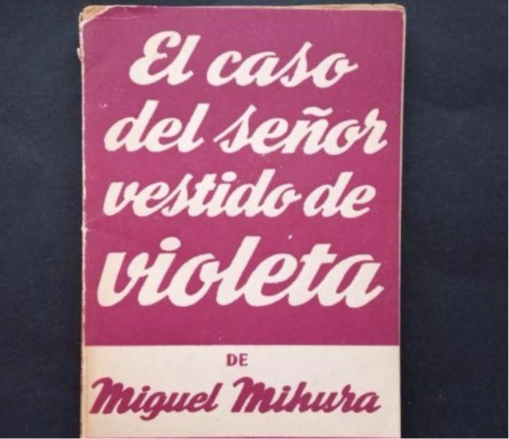 Teatro leído. El caso del señor vestido de violeta. 6 de mayo