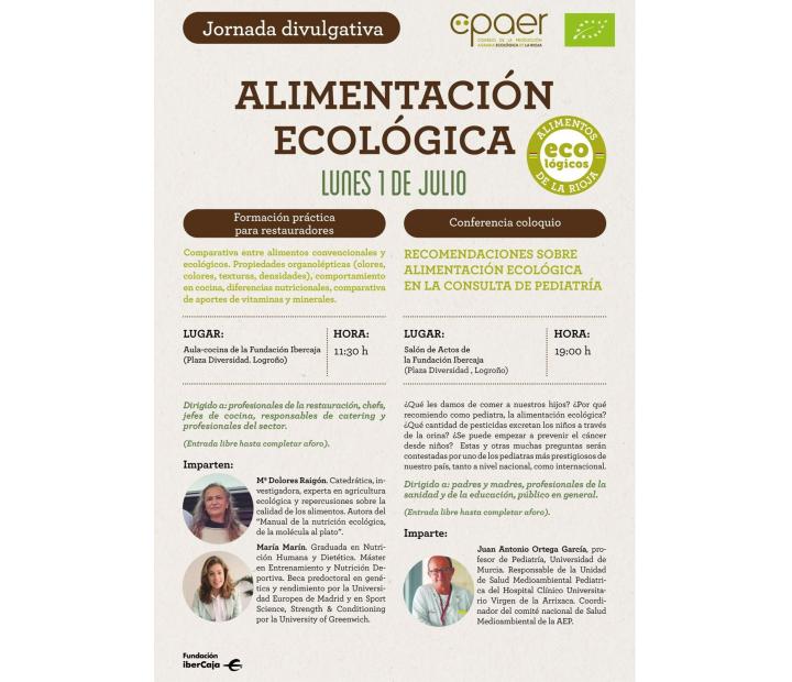 Recomendaciones sobre Alimentación Ecológica en Pediatría