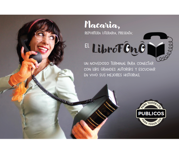 El Librófono -Macaria reportera literaria