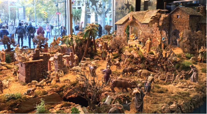 Voluntariado: Visitas al Belén de Ibercaja