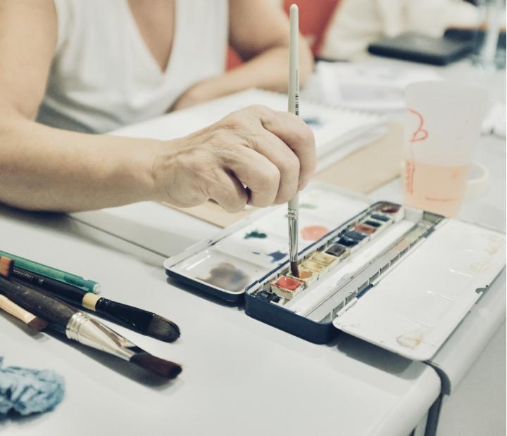 Acuarela: técnicas y teoría de color