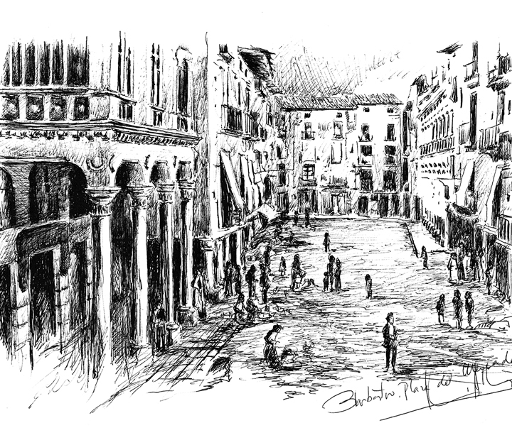 Huesca, poesía y camino. Javier Allué Lasaosa