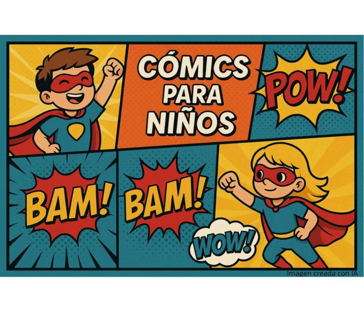 VERANO 2025: Pequeños creadores de cómics