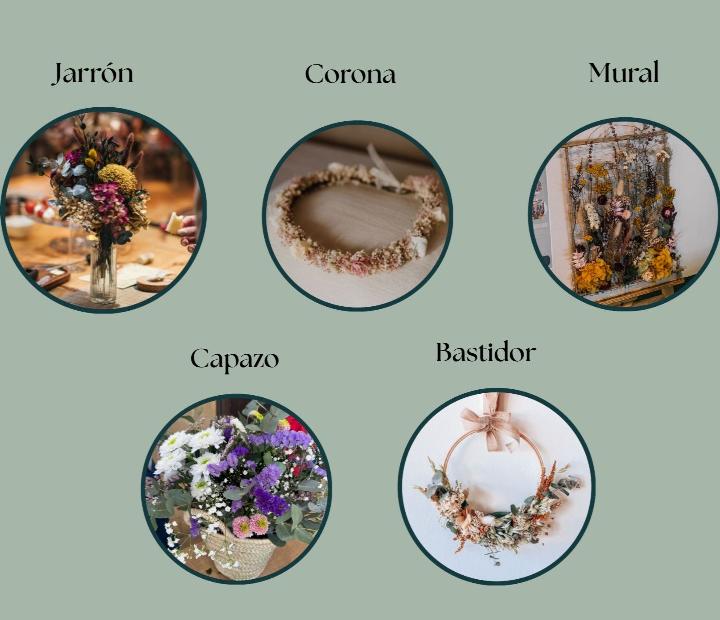 VERANO 2025. Talleres florales. 2º semana de julio