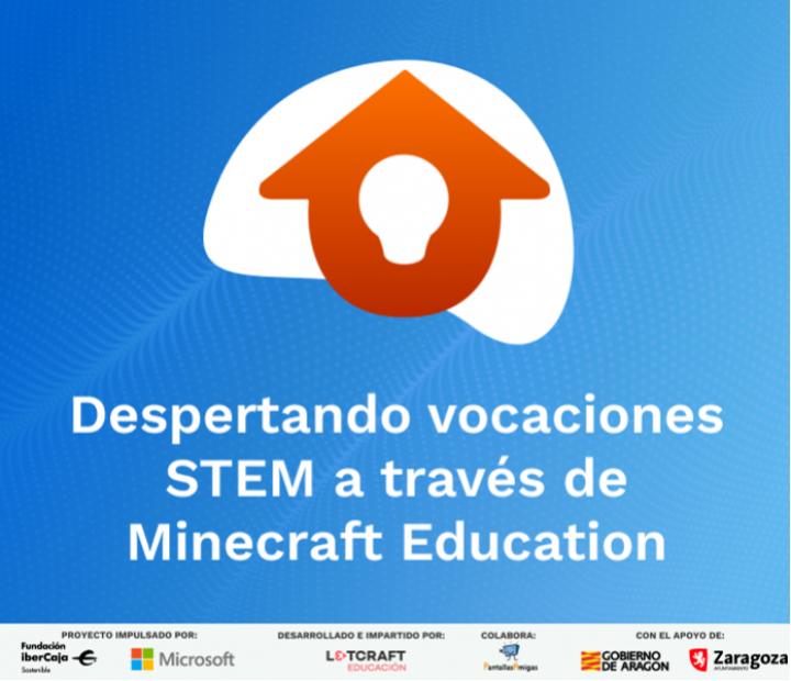 Talleres Despertando Vocaciones STEAM con Minecraft Education