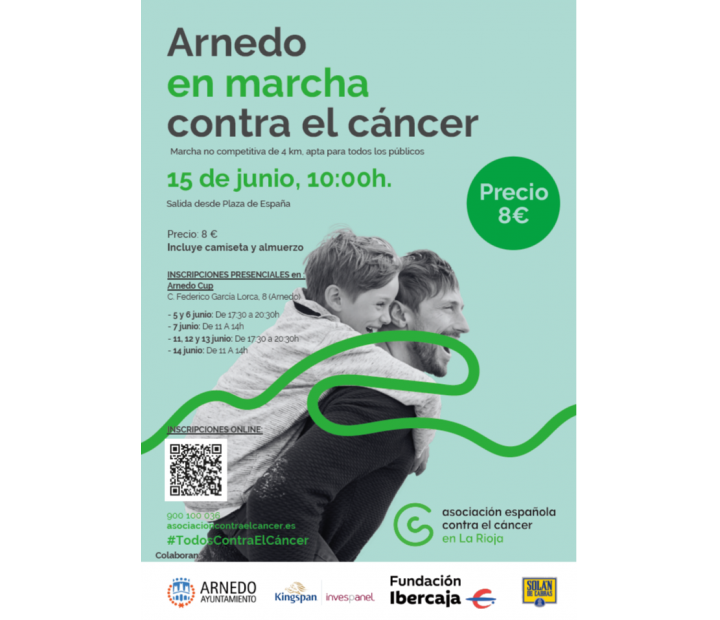 Arnedo en marcha contra el cáncer