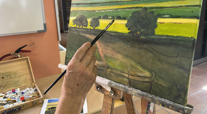 Pintura con Marian. Miércoles 16.30 h