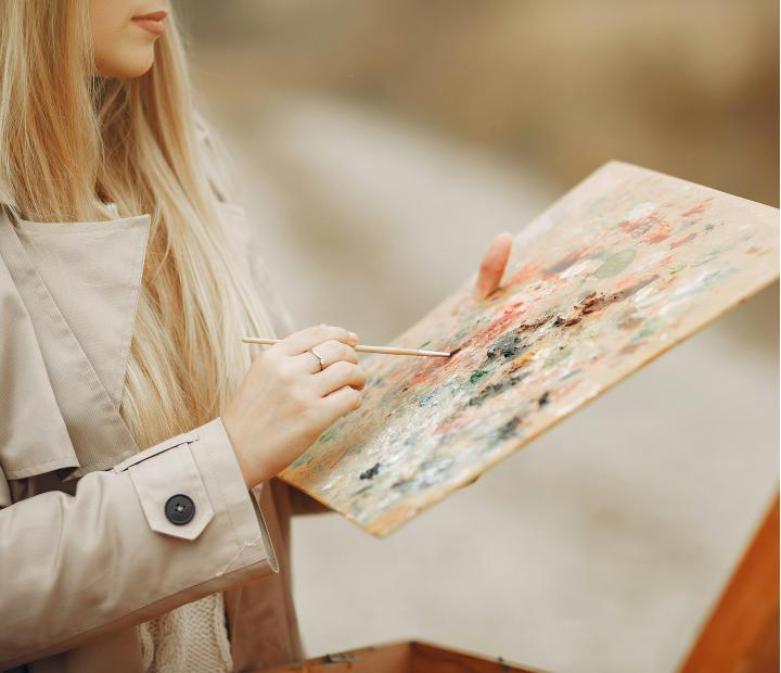 Acuarela, Dibujo y pintura