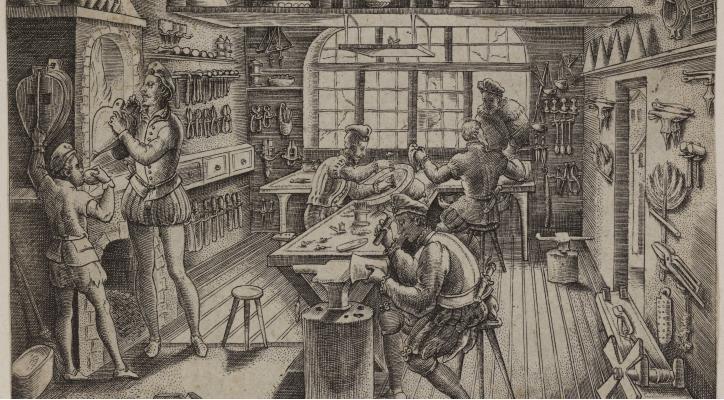 Un viaje al taller de los plateros zaragozanos de la Edad Moderna 