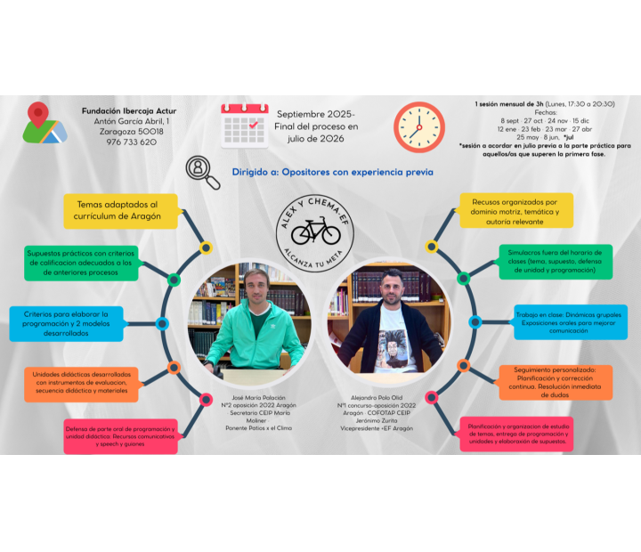 Curso intensivo para Opositores a Maestro de Educación Física