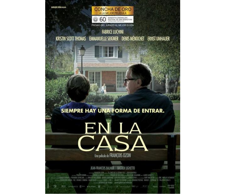 En la casa (2012, François Ozon). Ciclo de Cine Fundación Ibercaja 