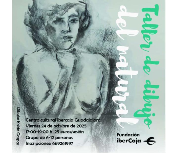 Dibujo al natural con modelo