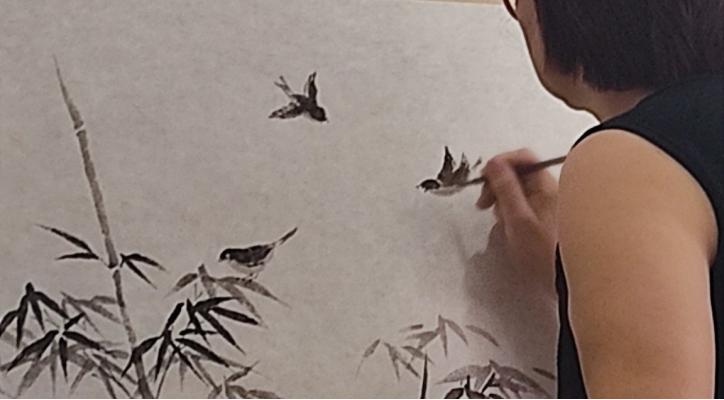 Sumi-e. Tinta con alma y tradición japonesa