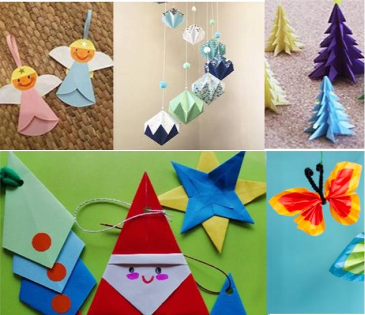 Navidad en papel. Taller navideño para decorar tu casa con papiroflexia