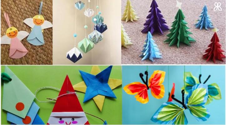 Navidad en papel. Taller navideño para decorar tu casa con papiroflexia
