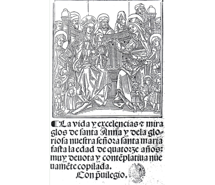 Imágenes misteriosas en Zaragoza de la abuela de Cristo