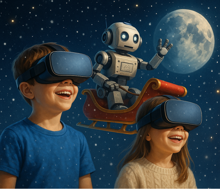 Christmas RV + Viaja en trineo al Espacio con la Robótica