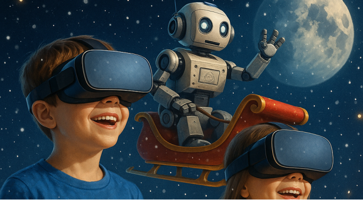 Christmas RV + Viaja en trineo al Espacio con la Robótica