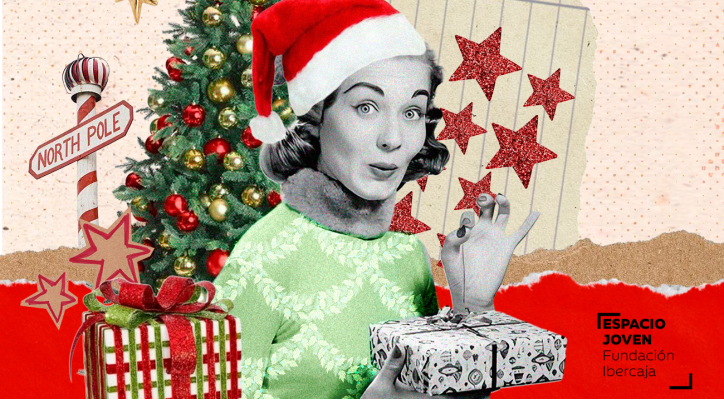 Desayuno navideño: taller de collage