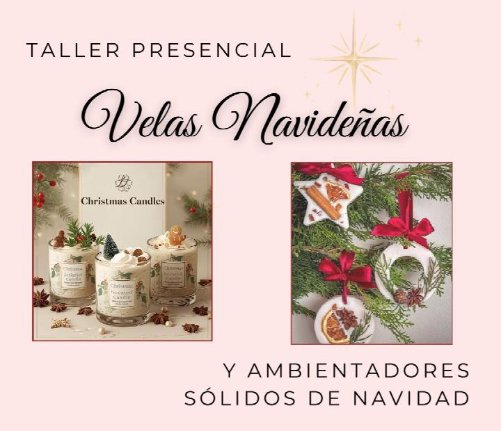 Crea tu vela navideña 