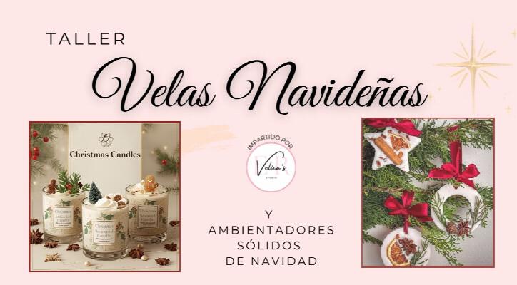 Crea tu vela navideña 