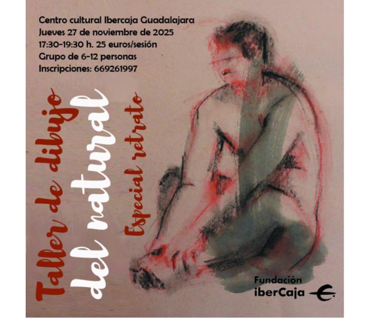 Dibujo al natural con modelo