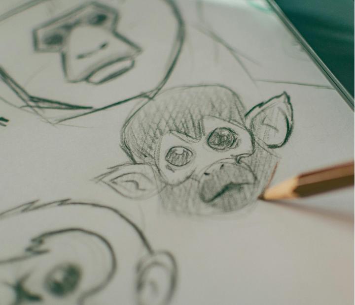 Escuela de Arte para niños. Dibujar en blanco y negro, la importancia del sombreado