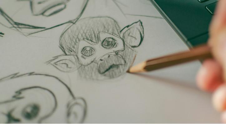 Escuela de Arte para niños. Dibujar en blanco y negro, la importancia del sombreado