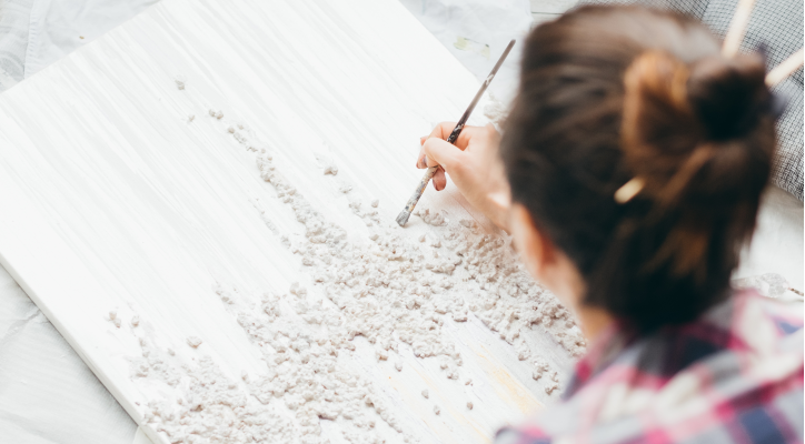 Crafties! Cuadros con arcilla