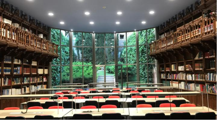 Sala de estudio. Fundación Ibercaja Huesca