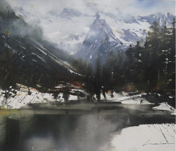 Sentimiento en acuarela. Miércoles